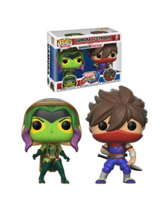 Pop! Marvel vs Capcom Gamora Vs Strider - Figurine Funko