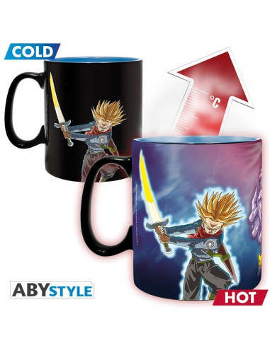 Mug Heat Change Dragon Ball - Vegetto & Trunks
