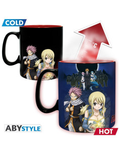 Mug Heat Change Fairy Tails Natsu & Lucy 460ml 2