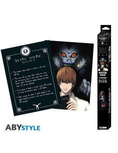 Set de 2 posters - Death Note - Light & Death Note (52x38) 