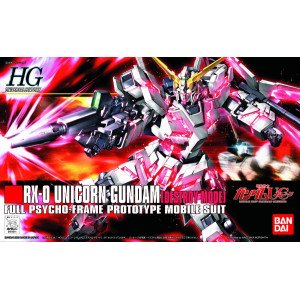 Gundam HG 1/144 RX-0 Unicorn Destroy Mode