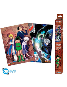 Poster X2 Hunter X Hunter 52x38Cm