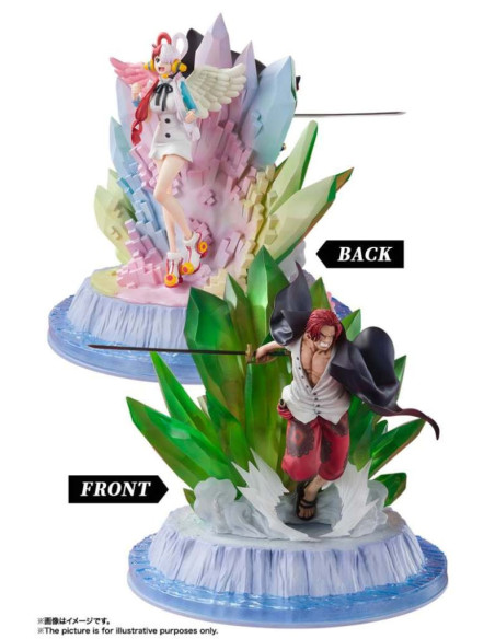 One Piece - Shanks & Uta Figuarts Zero