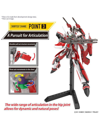 HG 1/100 Yf-29 Durandal Valkyrie Alto 