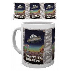 MUG RICK&MORTY - I WANT TO BELIEVE