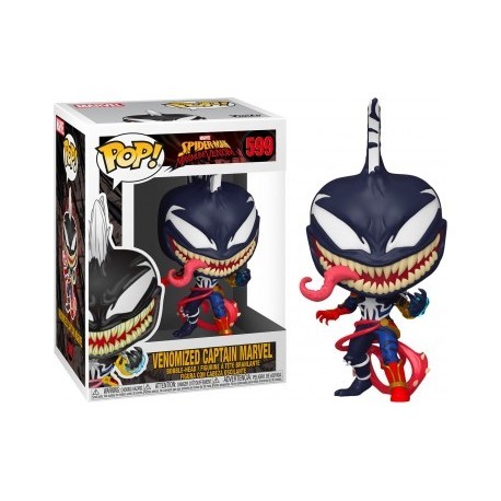 Pop! Spiderman Maximun Venom Captain Marvel