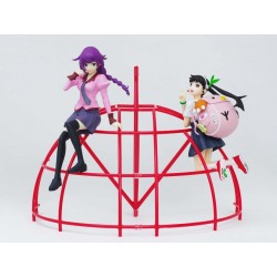 Monogatari Series - Lot de 2 Figurines Senjougahara Hitagi & Mayoi Hachikuji