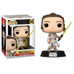 Funko POP! Star Wars - Rey With Yellow Lightsaber