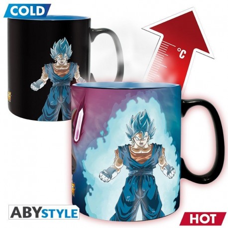 Mug Heat Change Dragon Ball - Vegetto & Trunks