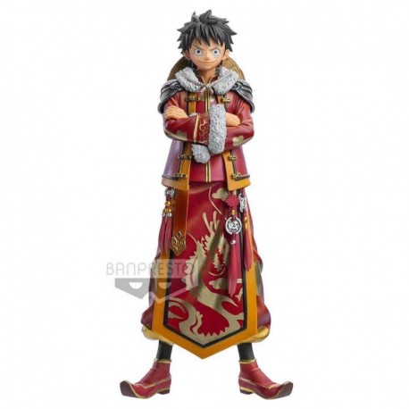 One Piece - Ultra Limited Dxf The Grandline Men - Luffy Samouraï Style