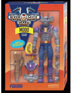 Figurine Biker Mice From Mars Modo 20cm avec accessoires 2