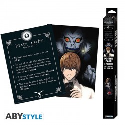 Set de 2 posters - Death Note - Light & Death Note (52x38) 