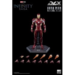 Marvel - Infinity Saga Iron Man Mark 46 DLX AF