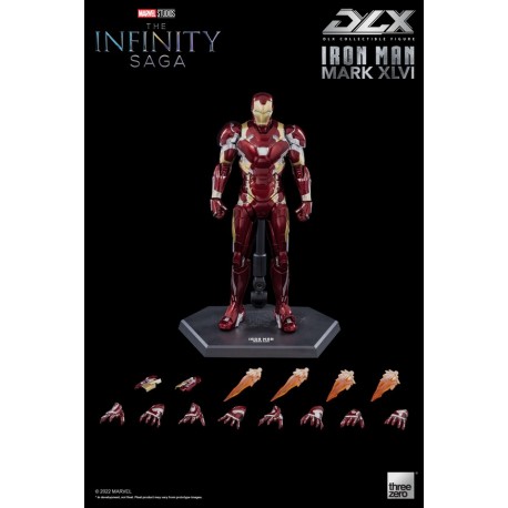 Marvel - Infinity Saga Iron Man Mark 46 DLX AF