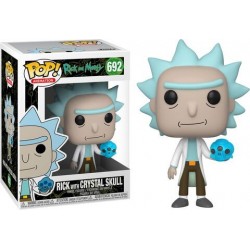 POP ! Rick et Morty - Rick With Crystal Skull 692