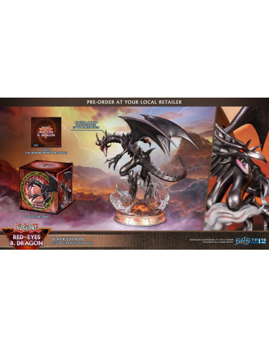Yu-Gi-Oh ! Red-Eyes B. Dragon Black Colour