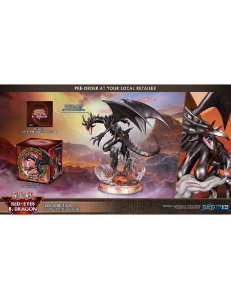 Yu-Gi-Oh ! Red-Eyes B. Dragon Black Colour