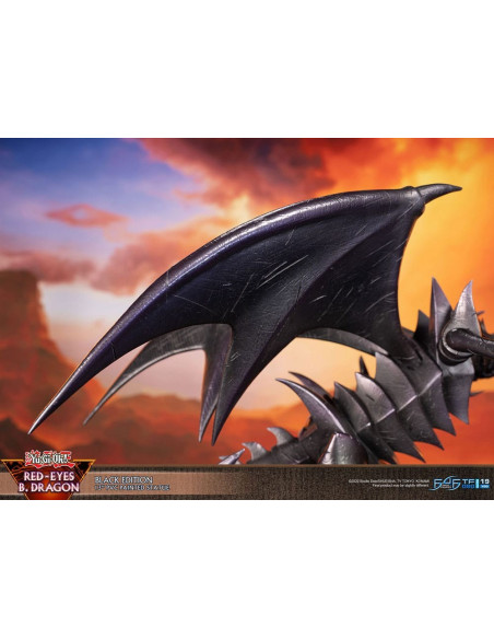 Yu-Gi-Oh ! Red-Eyes B. Dragon Black Colour
