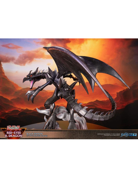 Yu-Gi-Oh ! Red-Eyes B. Dragon Black Colour