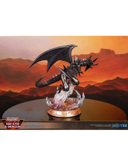Yu-Gi-Oh ! Red-Eyes B. Dragon Black Colour