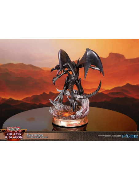 Yu-Gi-Oh ! Red-Eyes B. Dragon Black Colour