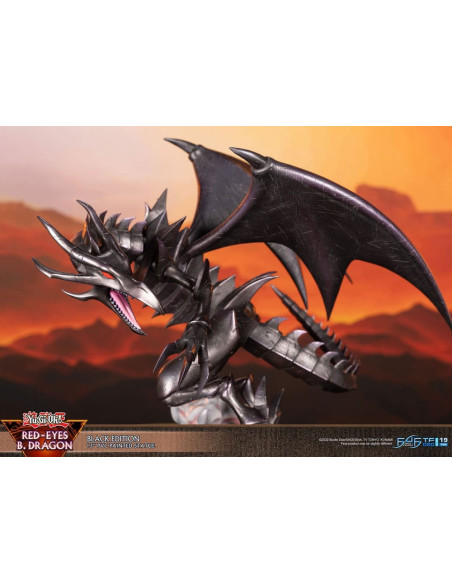 Yu-Gi-Oh ! Red-Eyes B. Dragon Black Colour