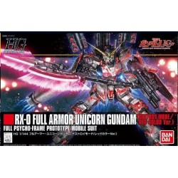 HG 1/144 Full Armor Unicorn Destroy Mode Red Ver.