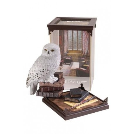 Statuette Harry Potter Hedwig - Créatures Magiques Peinte à la Main