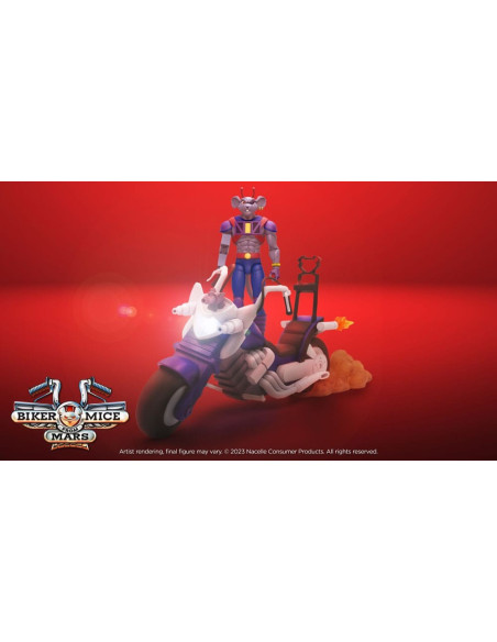 Modo’s Mondo Chopper – Biker Mice From Mars Figurine