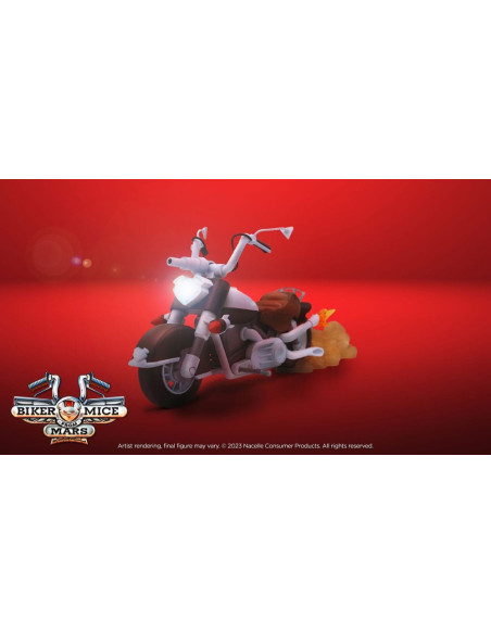 Throttle’s Martian Monster Bike – Biker Mice Figurine