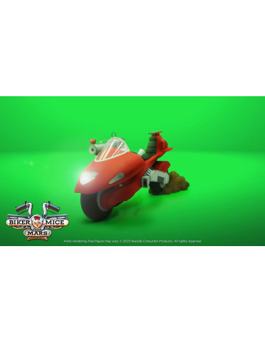 Vinnie’s Radical Rocket Sled – Biker Mice Figurine