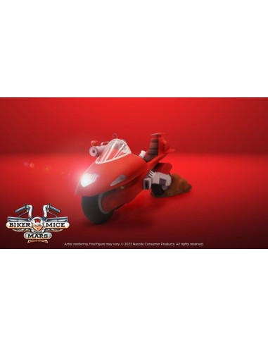 Vinnie’s Radical Rocket Sled – Biker Mice Figurine