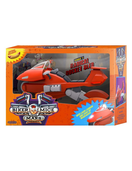 Vinnie’s Radical Rocket Sled – Biker Mice Figurine