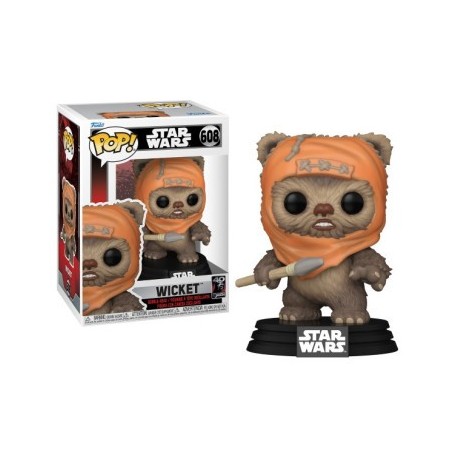 POP! Star Wars Return Of The Jedi 40th Ann. Wicket 608