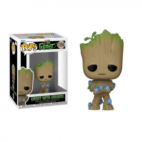 POP ! Marvel je s'appelle Groot - Groot With Grunds 1194