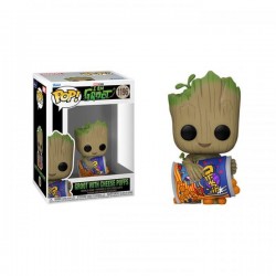 POP ! Marvel je s'appelle Groot - Groot With Cheese Puffs 1196