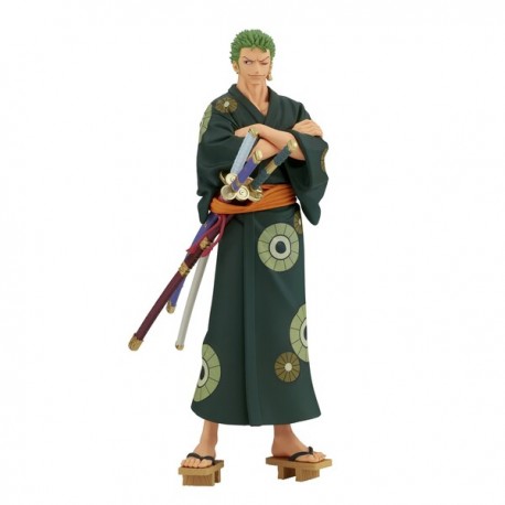 Figurine One Piece -Roronoa Zoro Yukata Ver. Grandline Series Wanokuni