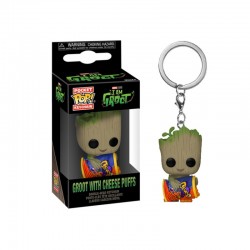 Pocket POP ! Keychain I'm Groot - Groot With Cheese Puffs 