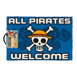 One Piece Paillasson All Pirates Welcome 60 x 40cm