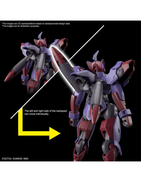 Maquette HG 1/144 Beguir-Pente 