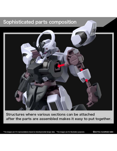 Maquette HG 1/144 Schwarzette