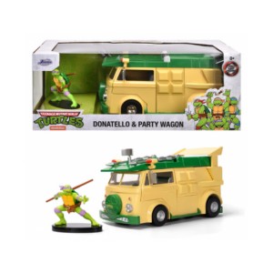 Tortue Ninja Donatello & Party Wagon 1/24