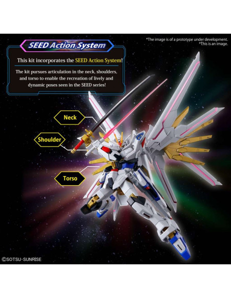 Maquette HG 1/144 Gundam Mighty Strike Freedom
