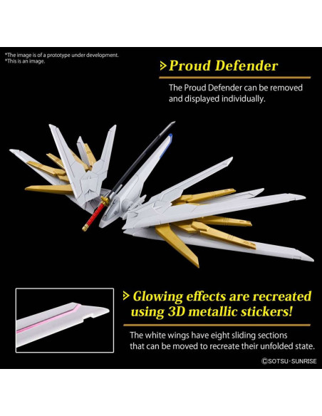 Maquette HG 1/144 Gundam Mighty Strike Freedom