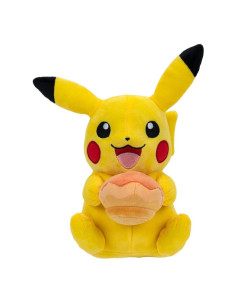 Peluche Pokemon Pikachu Pecha Poke Puff Orange 20cm