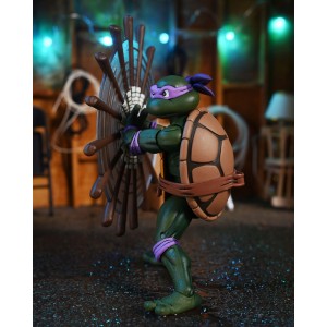 Tortues Ninja (Cartoon) Donatello VHS Ultimate Neca