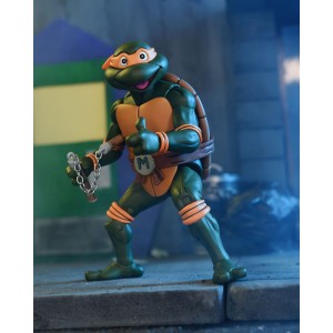 Tortues Ninja (Cartoon) Michelangelo VHS Ultimate Neca