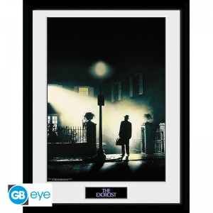 Poster Encadré L'exorciste affiche du Film 30x40