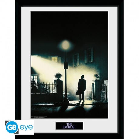 Poster Encadré L'exorciste affiche du Film 30x40