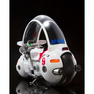 Dragon Ball S.H. Figuarts Bulma's Motorcycle Hoipoi Capsule No. 9 avec Son Goku